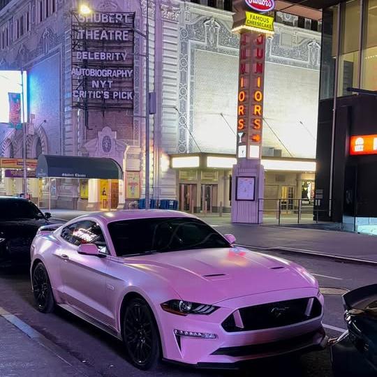Matte Metallic Pearl Pink Car Vinyl Wrap PET review 2