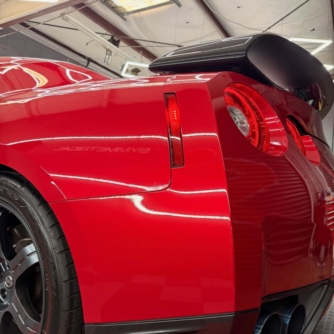 TPU Glossy Metallic Vampire Red Colored PPF Paint Protection Film review 2