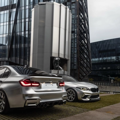 Matte Satin Chrome Silver Car Vinyl Wrap | Satin Chrome X Silver Car Wrap  reviewed byyns_spec