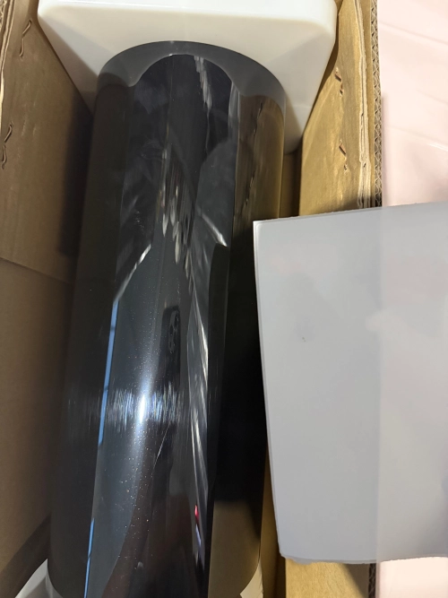 TPU Gloss Glitter Santorini Black Colored PPF Paint Protection Film reviewed by
