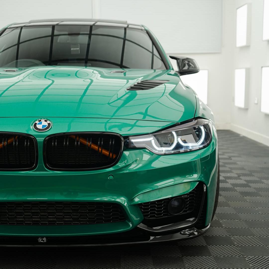 Gloss Metallic Isle Of Man Green Car Vinyl Wrap review 4