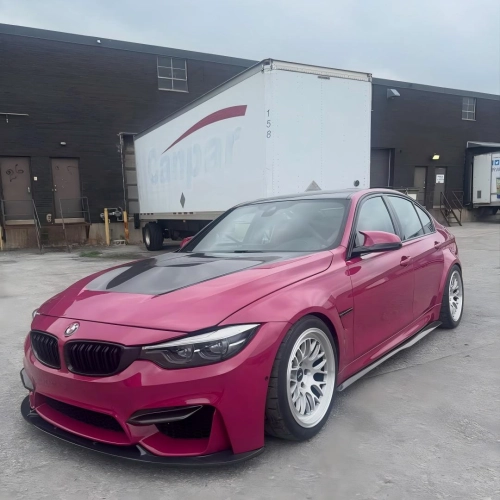 Gloss Ruby Star Car Vinyl Wrap PET reviewed by