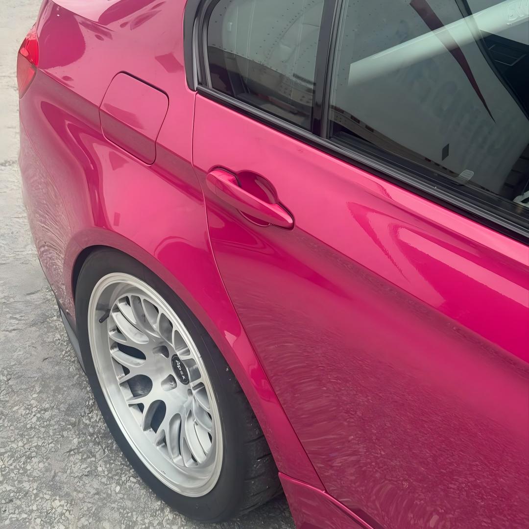 Gloss Ruby Star Car Vinyl Wrap PET review 3