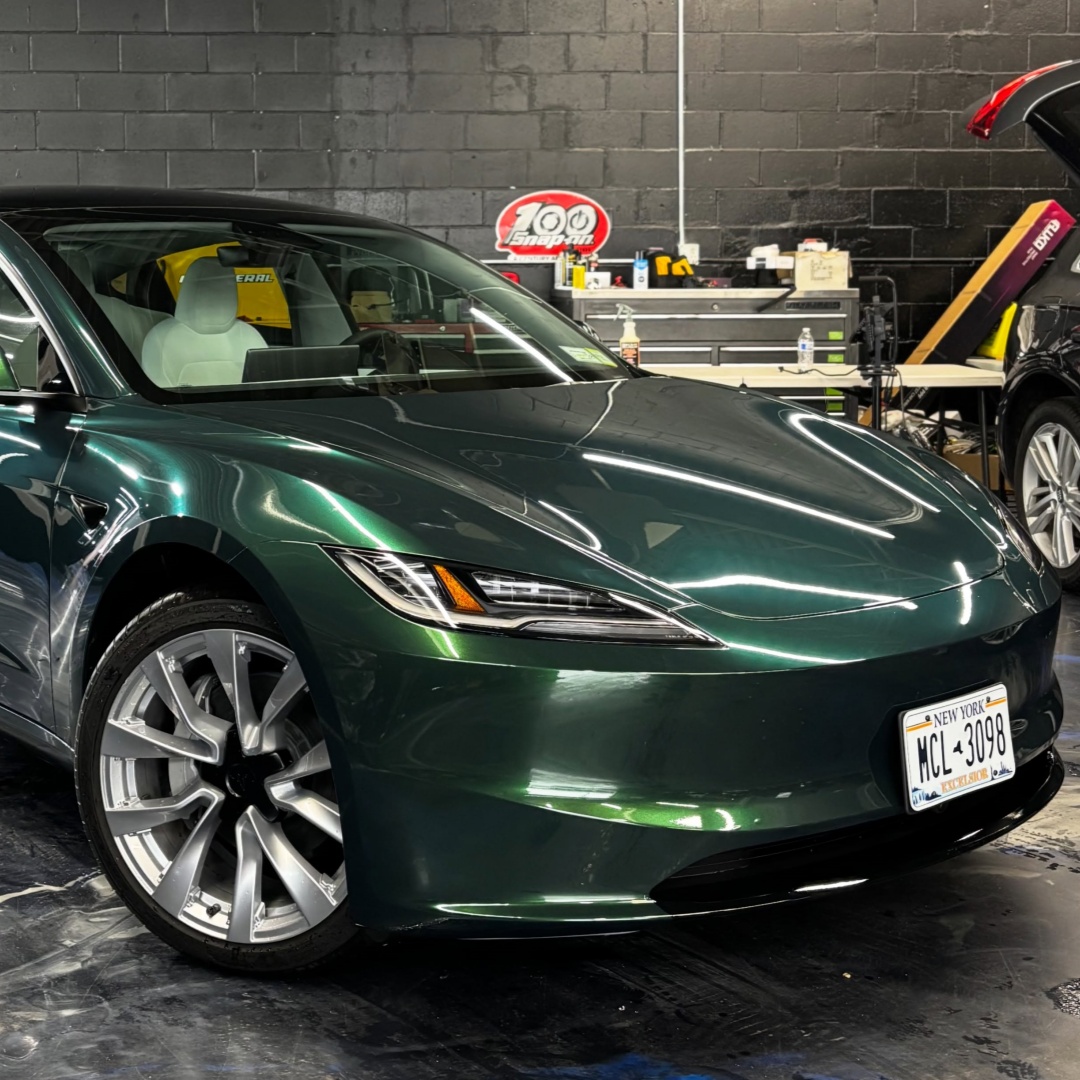 TPU Gloss Metallic Gotland Green Colored PPF Paint Protection Film review kingshydrodetailing 00