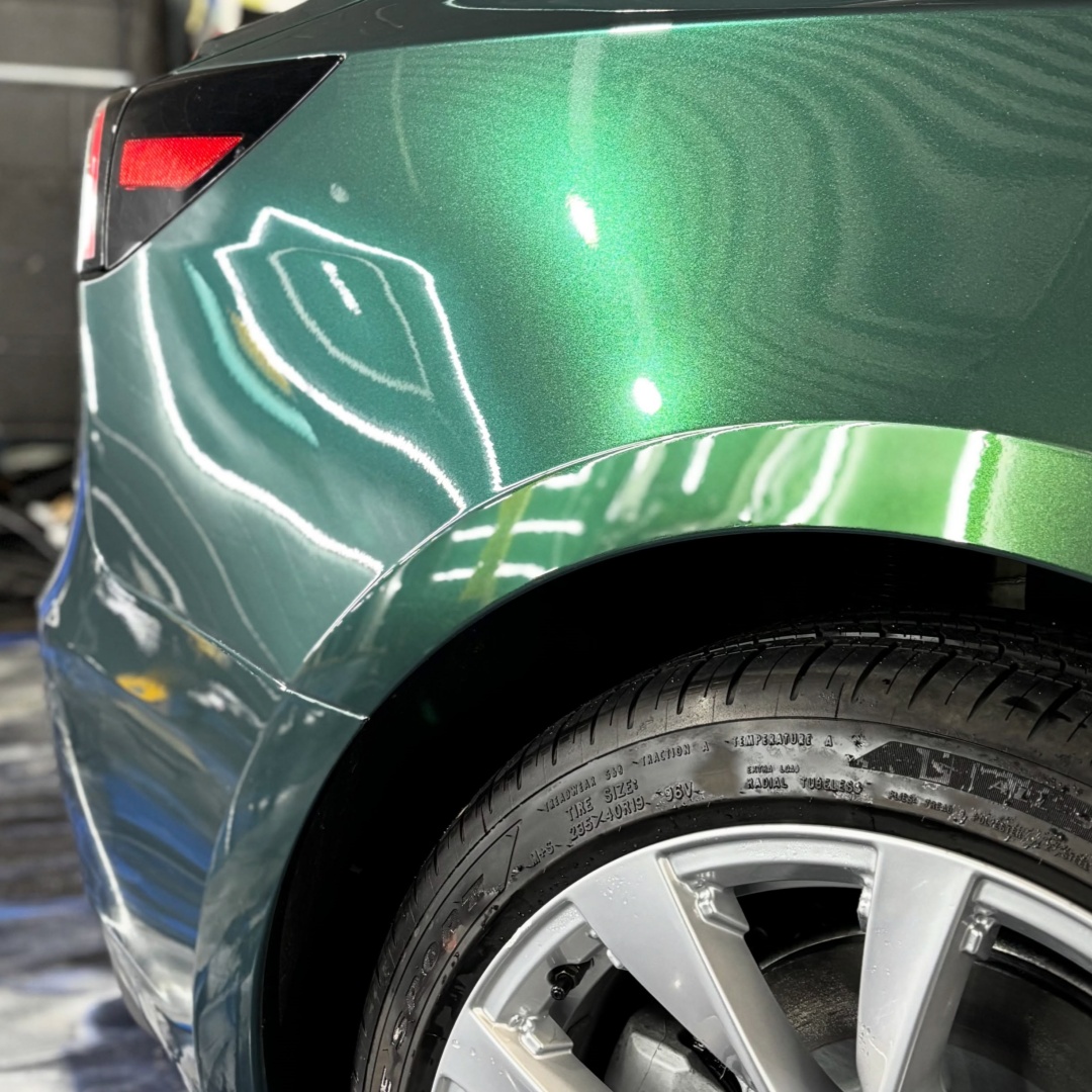 TPU Gloss Metallic Gotland Green Colored PPF Paint Protection Film review kingshydrodetailing 01