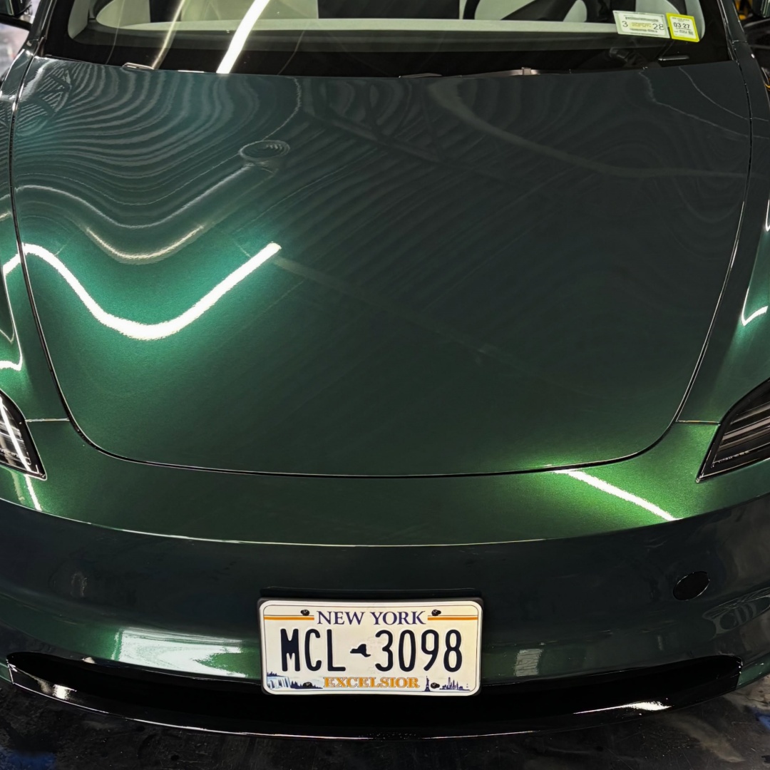 TPU Gloss Metallic Gotland Green Colored PPF Paint Protection Film review kingshydrodetailing 02