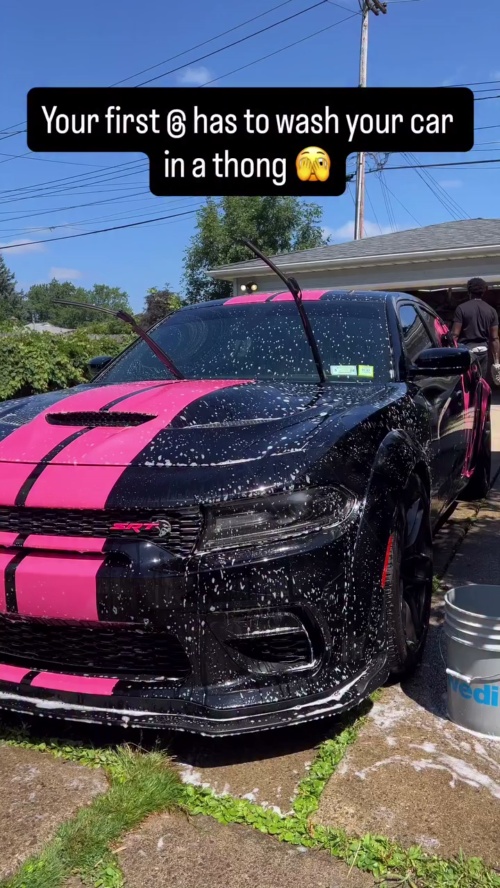 Gloss Metallic Sparkle Glitter Pink Car Vinyl Wrap  reviewed by