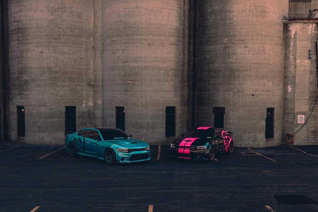 Gloss Metallic Sparkle Glitter Pink Car Vinyl Wrap  review eye_candy_mandy 01