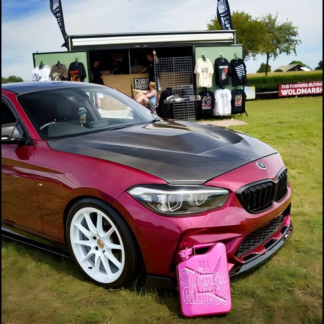 Gloss Metallic Rubellite Purple Car Vinyl Wrap PET  review y33uho_140 02