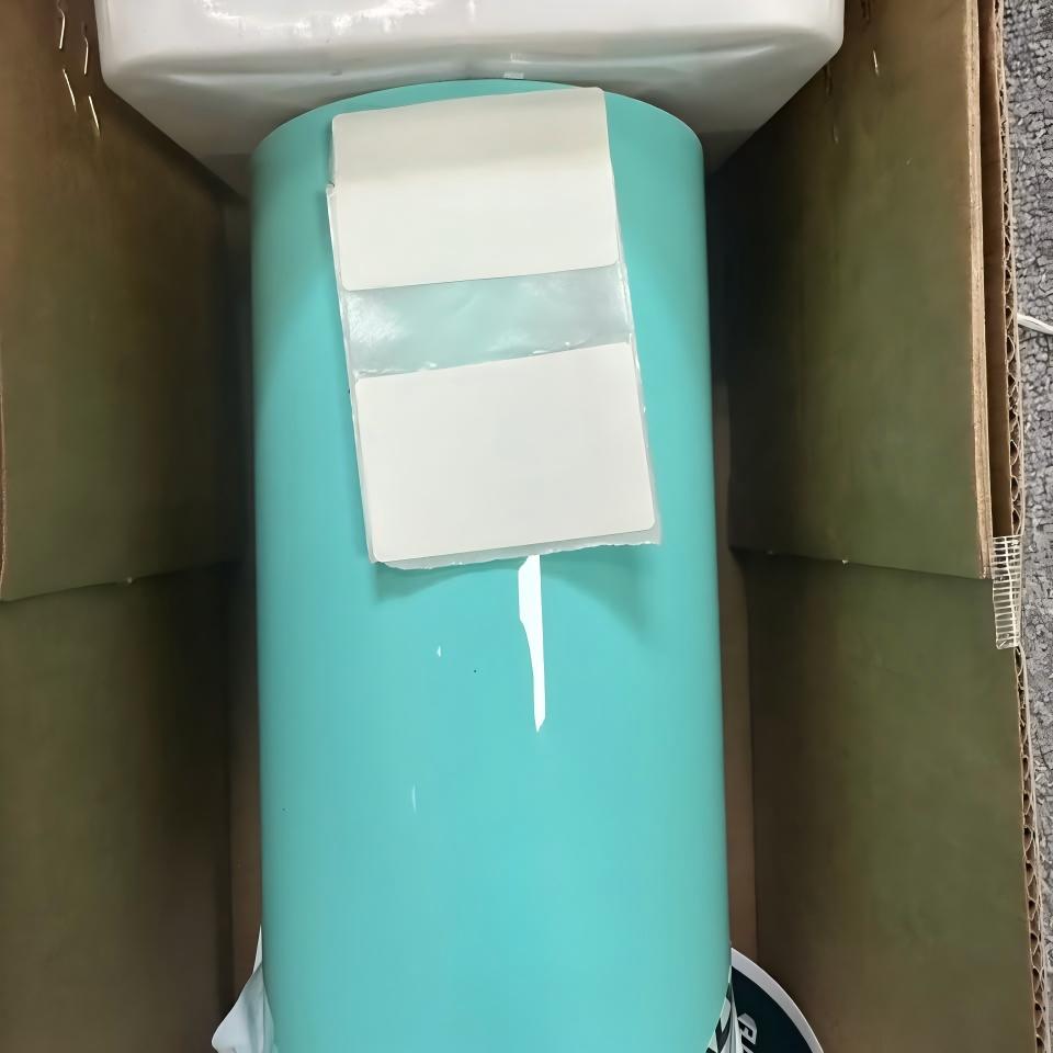 Glossy Crystal Tiffany Blue Car Vinyl Wrap PET review 1