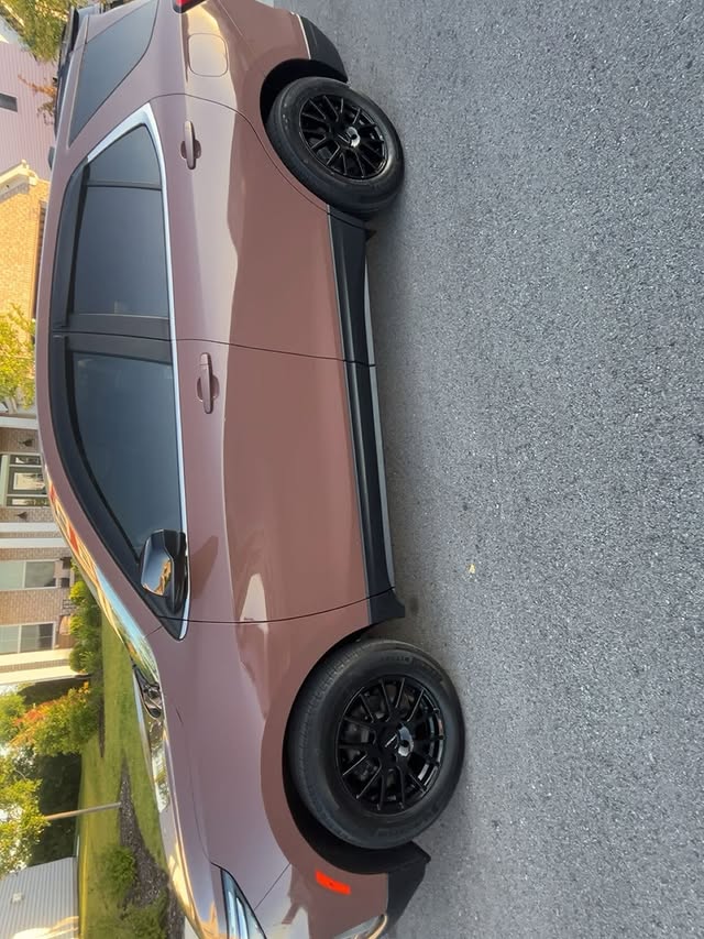 Gloss Mocha Brown Car Vinyl Wrap PET review 2