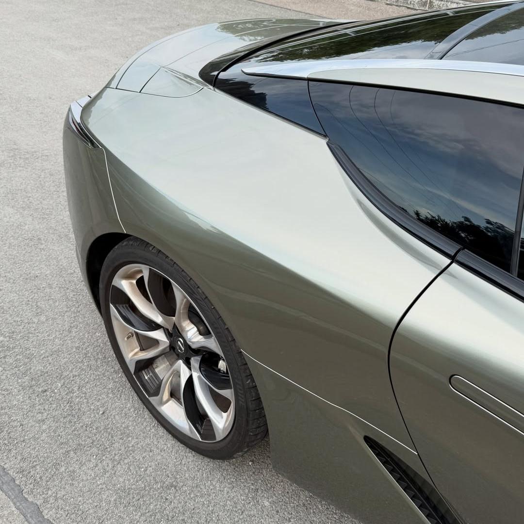 Gloss Metallic Millennium Jade Green Car Vinyl Wrap PET  review 2