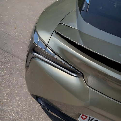 Gloss Metallic Millennium Jade Green Car Vinyl Wrap PET  reviewed by