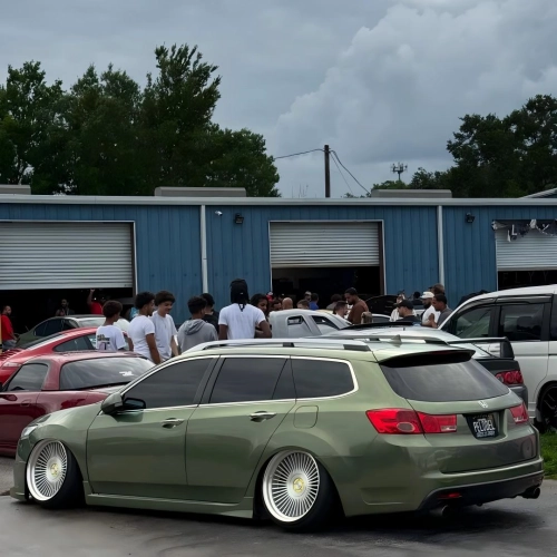 Gloss Metallic Olive Green Car Vinyl Wrap PET reviewed by