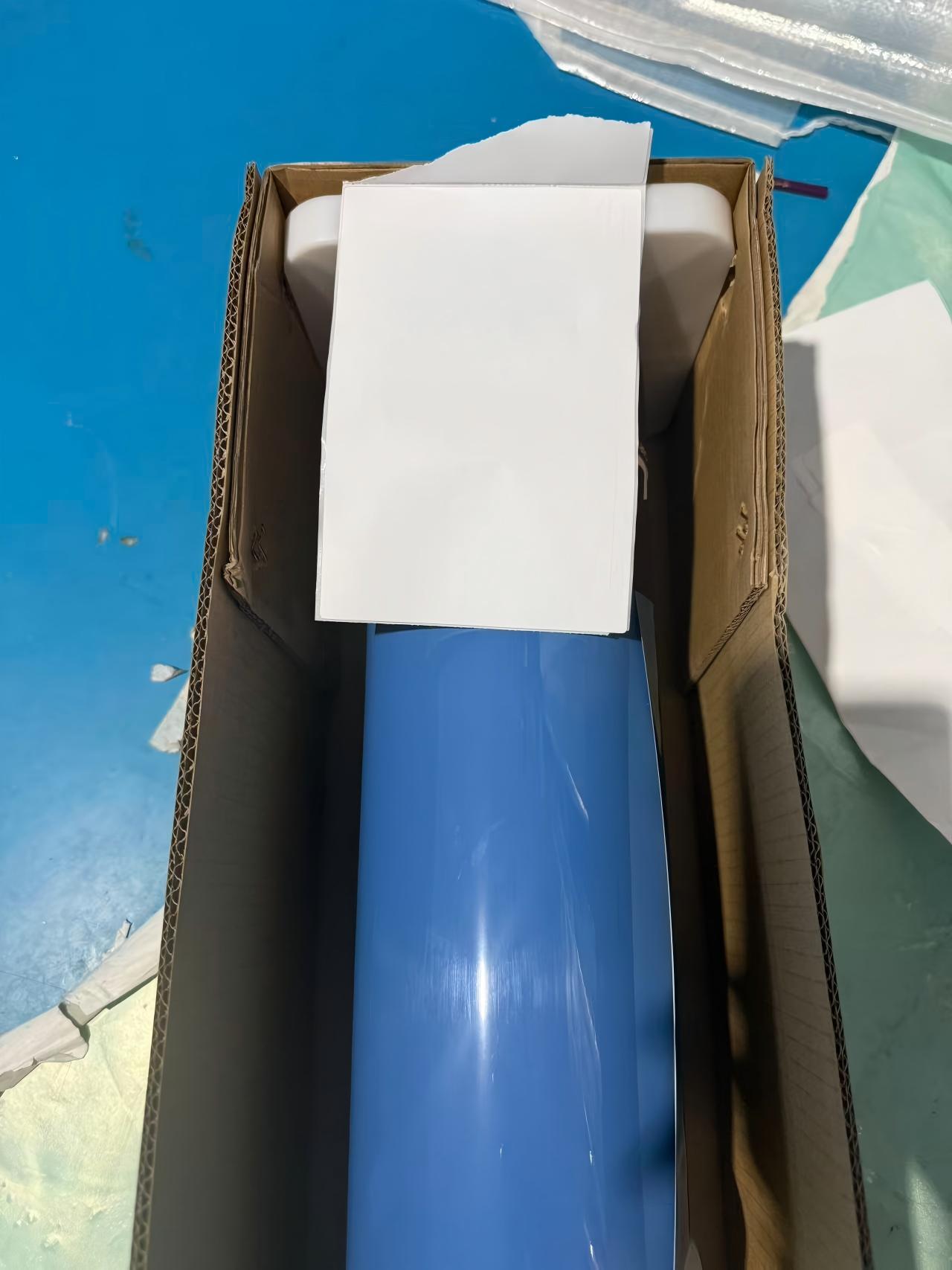 Gloss Marina Blue Car Viny Wrap Sale BMW M4 PET review morethanvinylllc 04