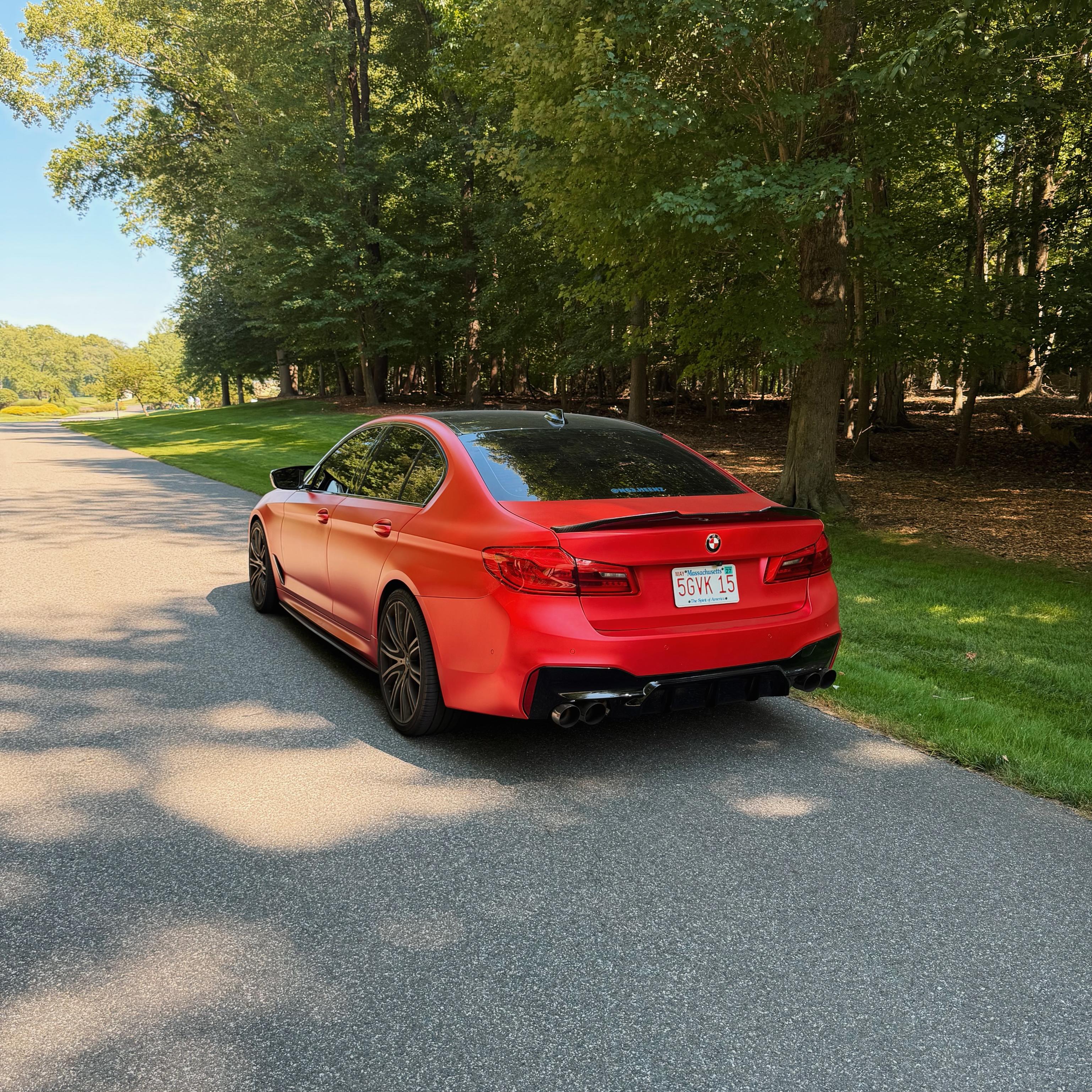 Matte Satin Red Ceramics Red Car Vinyl Wrap PET review 1