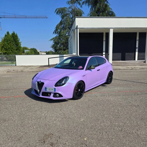 Gloss Metallic Chameleon Purple Green Car Vinyl Wrap reviewed by