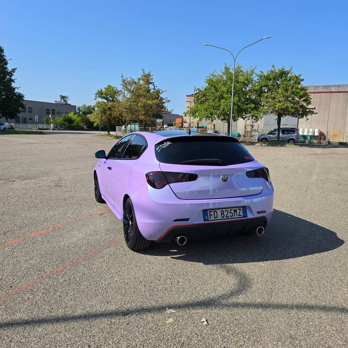 Gloss Metallic Chameleon Purple Green Car Vinyl Wrap review 1