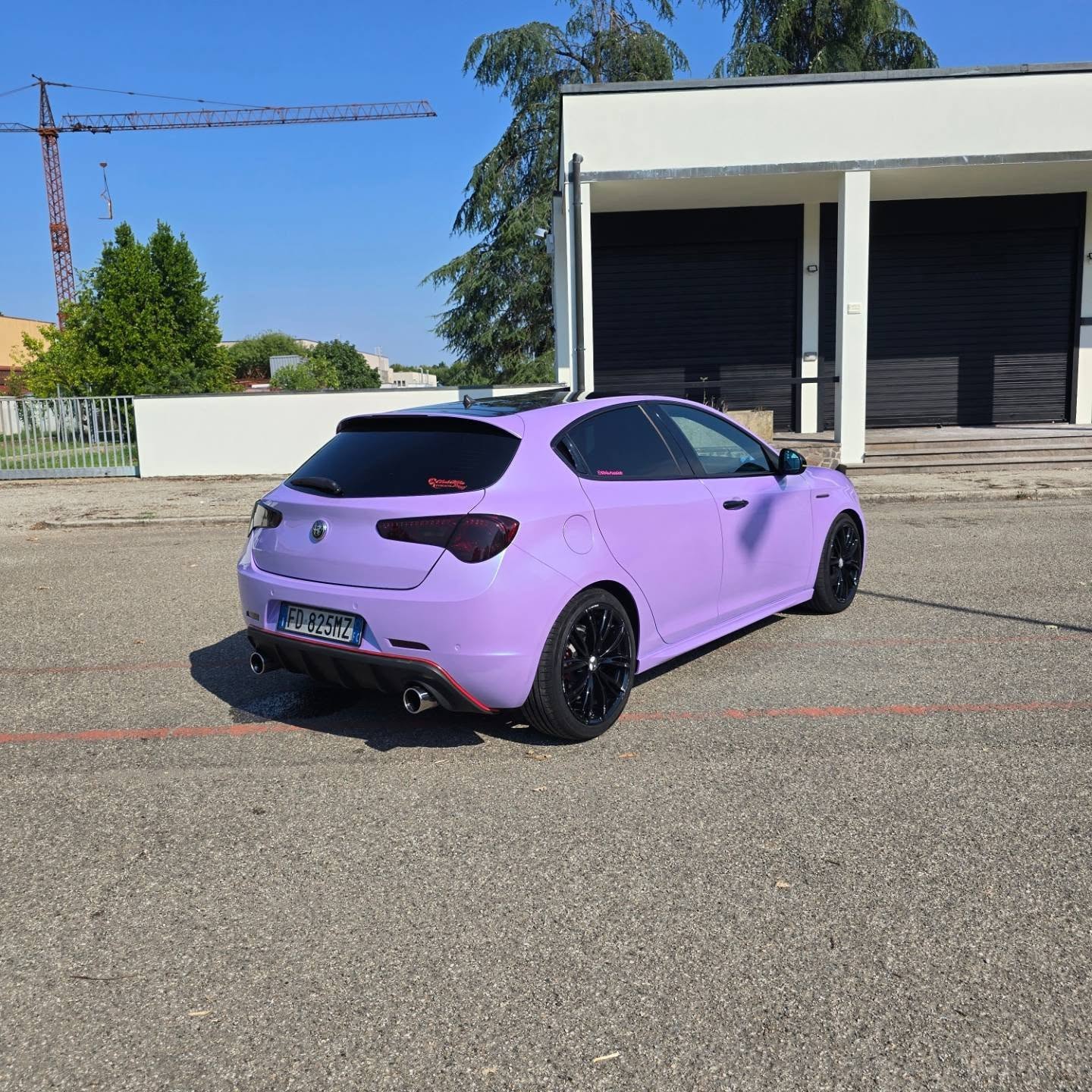 Gloss Metallic Chameleon Purple Green Car Vinyl Wrap review 3
