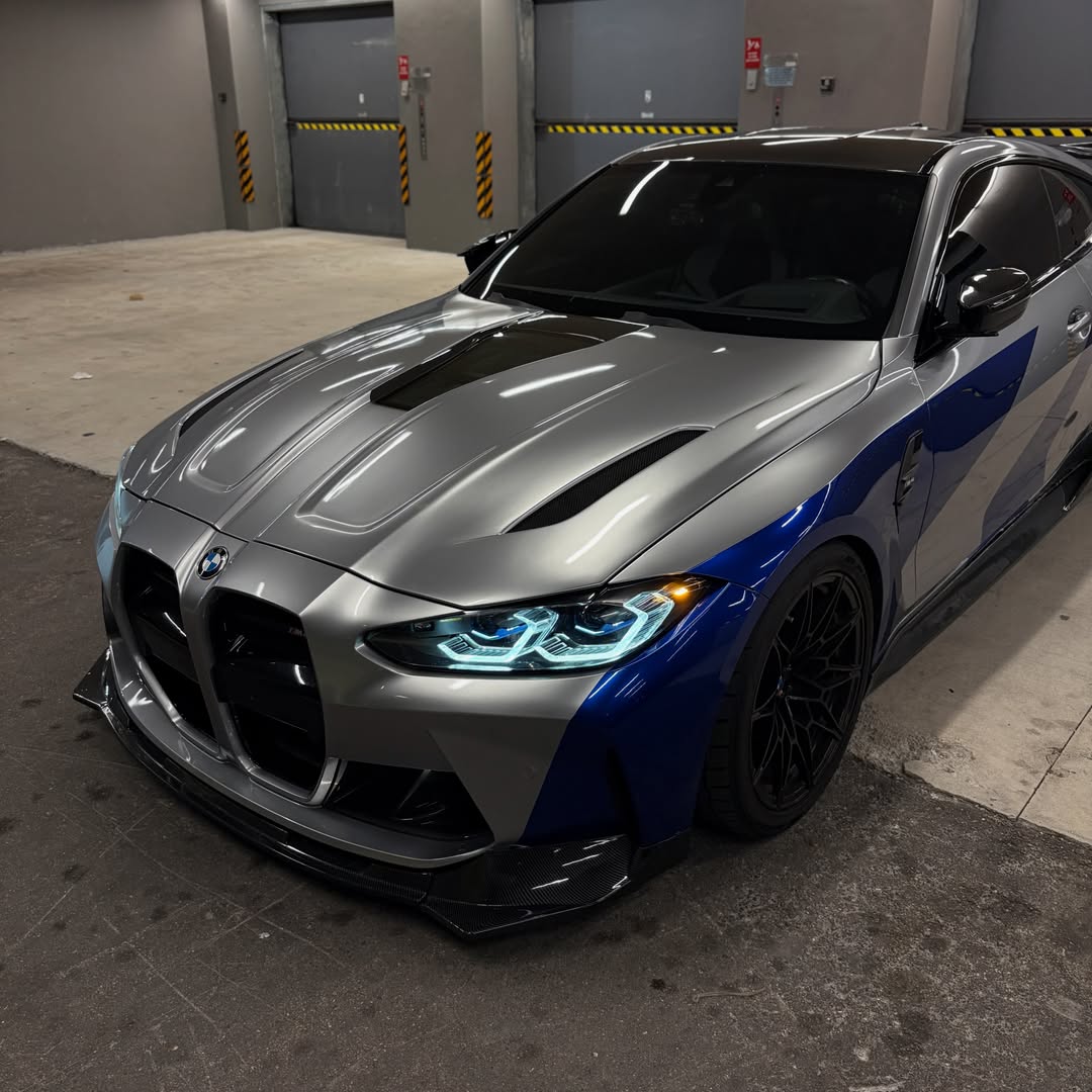 Gloss Metallic GT Silver Car Vinyl Wrap PET review 4