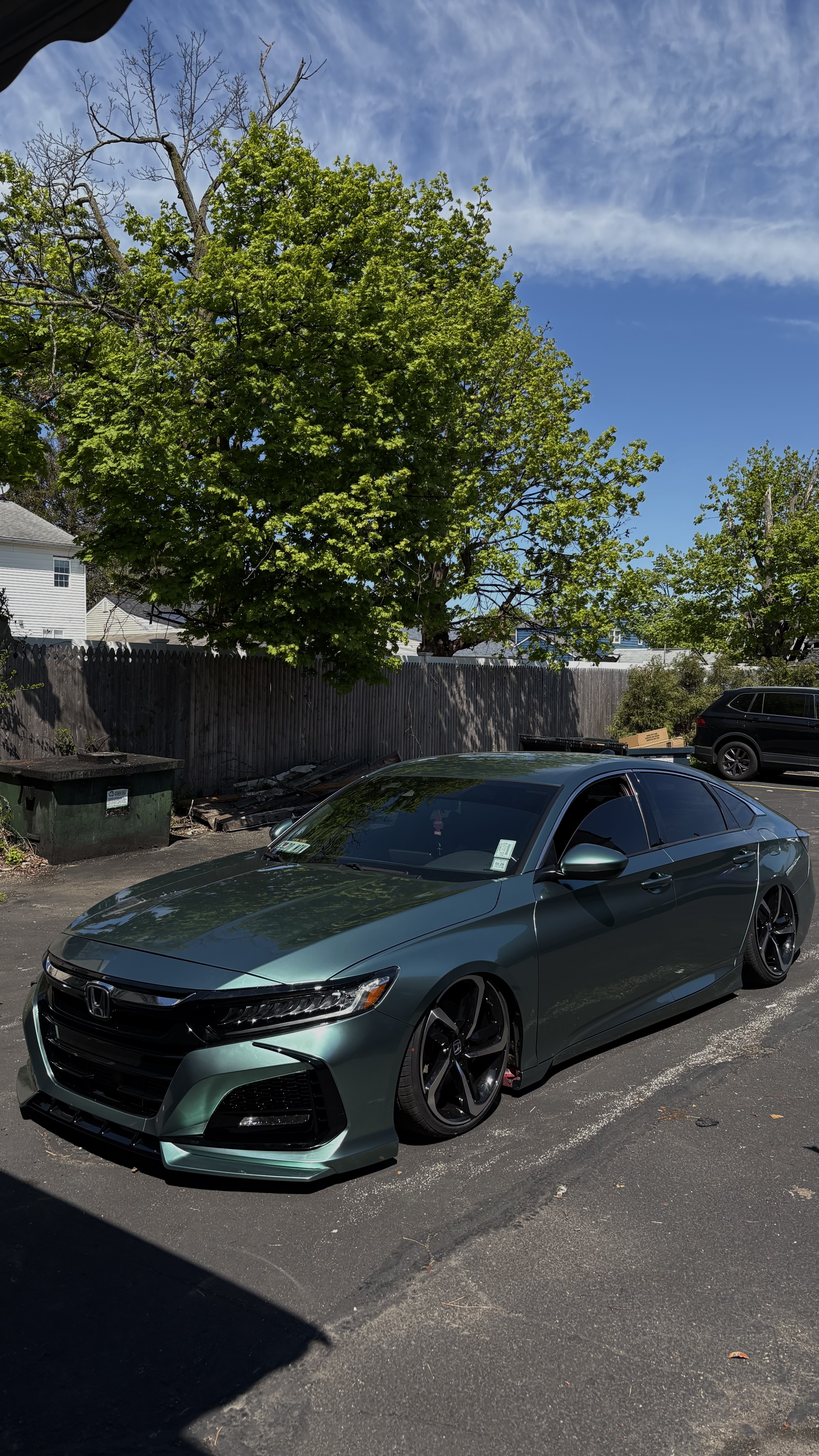 Gloss Metallic Liquid Alpine Green Car Vinyl Wrap PET review 1