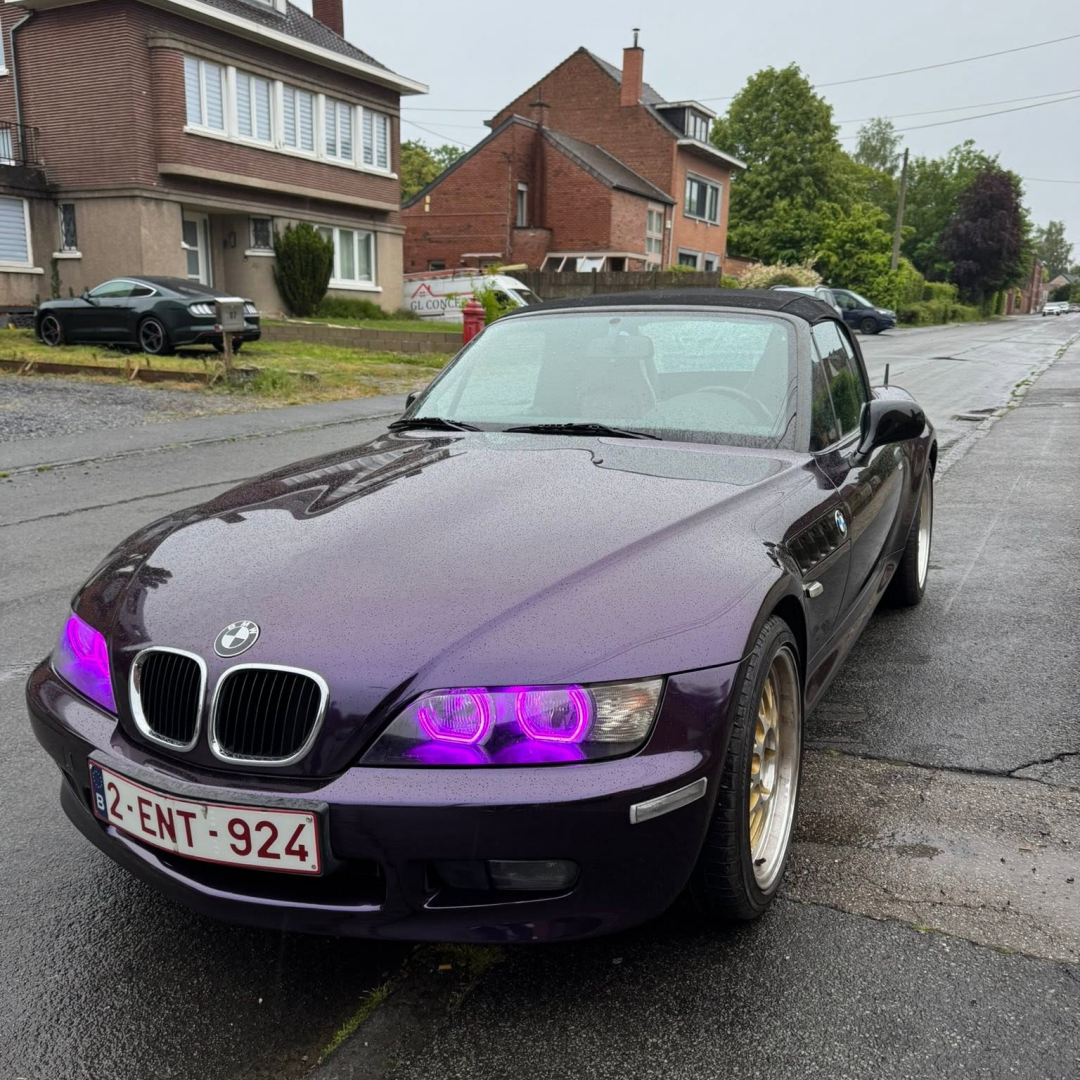 Gloss Metallic Venice Purple Car Vinyl Wrap PET review 2