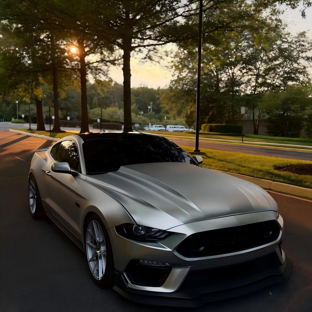 Matte Satin Chrome Silver Car Vinyl Wrap | Satin Chrome X Silver Car Wrap  review 4