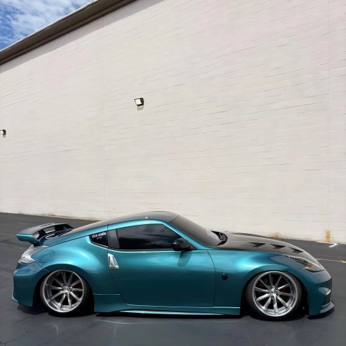 Gloss Metallic Ryan Green Car Vinyl Wrap PET reviewed byjr.slidin
