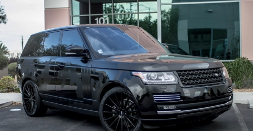 Cool Black Camo Vinyl Wraps For Your Car