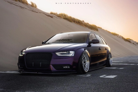 Cool Midnight Purple Vinyl Wrap