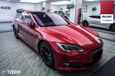 Best Paint Vampire Red Car Wrap