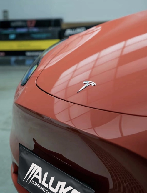 Exploring the Mysterious Coral Orange Car Wrap