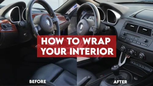 How To Wrap Your Car Interior