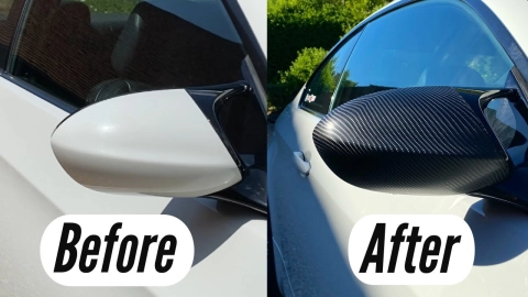 How To Wrap Wing Mirrors