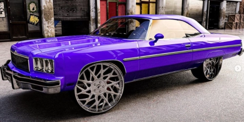  Elevate Your Ride with Our Purple Car Wrap