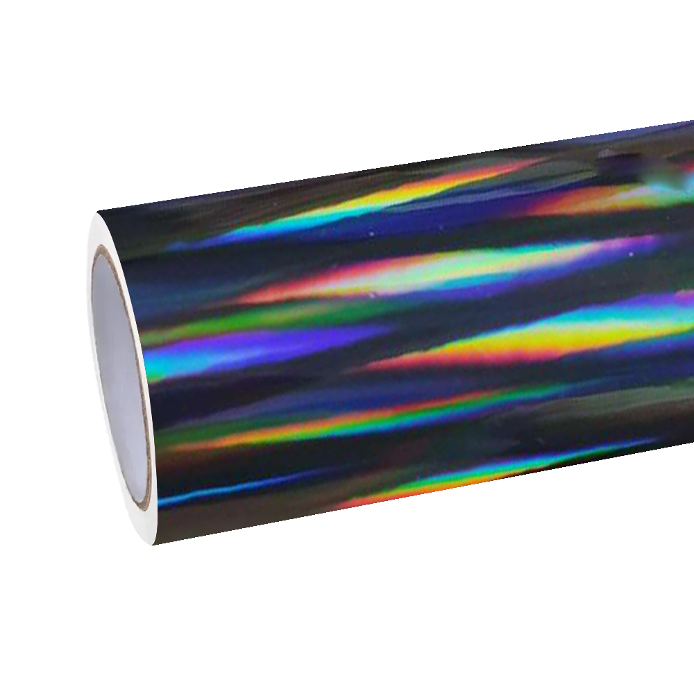 Embrace the Spectacular: Introducing the Glossy Rainbow Holographic Chrome Car Wrap Vinyl