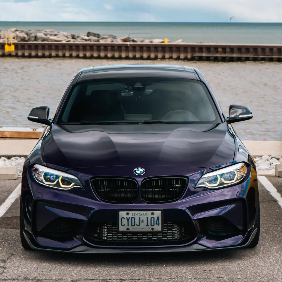 Unveiling the Beauty: Gloss Metallic Midnight Purple Car Vinyl Wrap