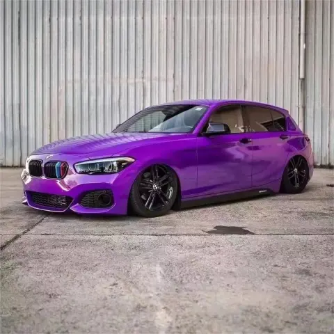 Exploring the Mesmerizing Beauty of Gloss Aurora Purple Car Wrap