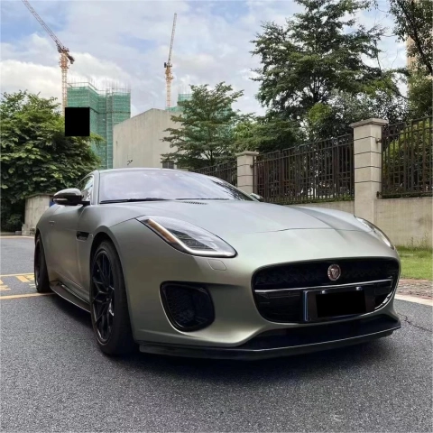 Unveiling the Distinctive Charisma of Matte Metallic Green Grey Car Vinyl Wrap