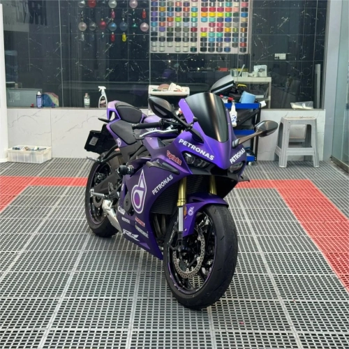 Embracing Individuality: Exploring the Beauty of Matte Satin Chrome Purple Car Wrap