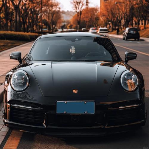 Unveil True Luxury: Gloss Piano Black Car Vinyl Wrap