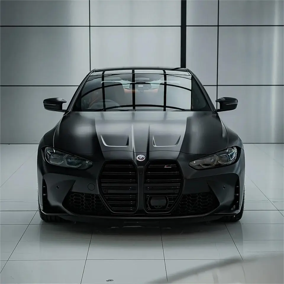 Best Ultra Matte Black Car Vinyl Wrap