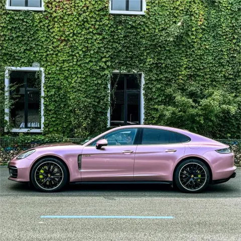 Unleash Your Drive With Passion Pink Car Vinyl Wrap