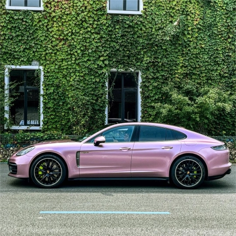 Unleash Your Drive With Passion Pink Car Vinyl Wrap