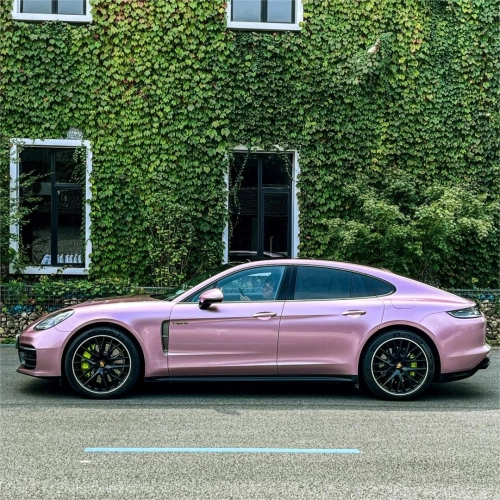Unleash Your Drive With Passion Pink Car Vinyl Wrap