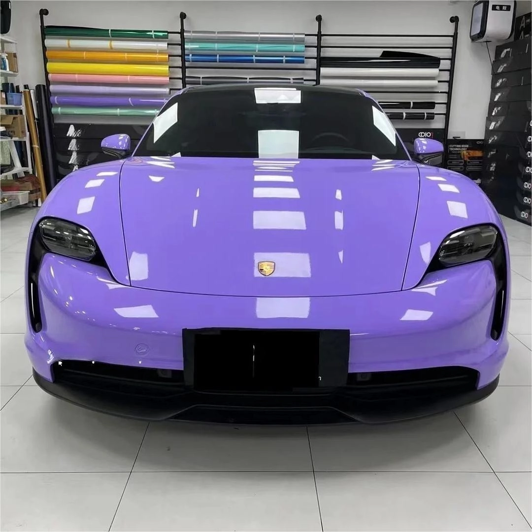 Transform Your Ride with Gloss Lavender Purple Car Vinyl Wrap