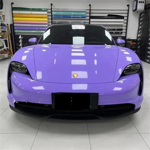 Transform Your Ride with Gloss Lavender Purple Car Vinyl Wrap