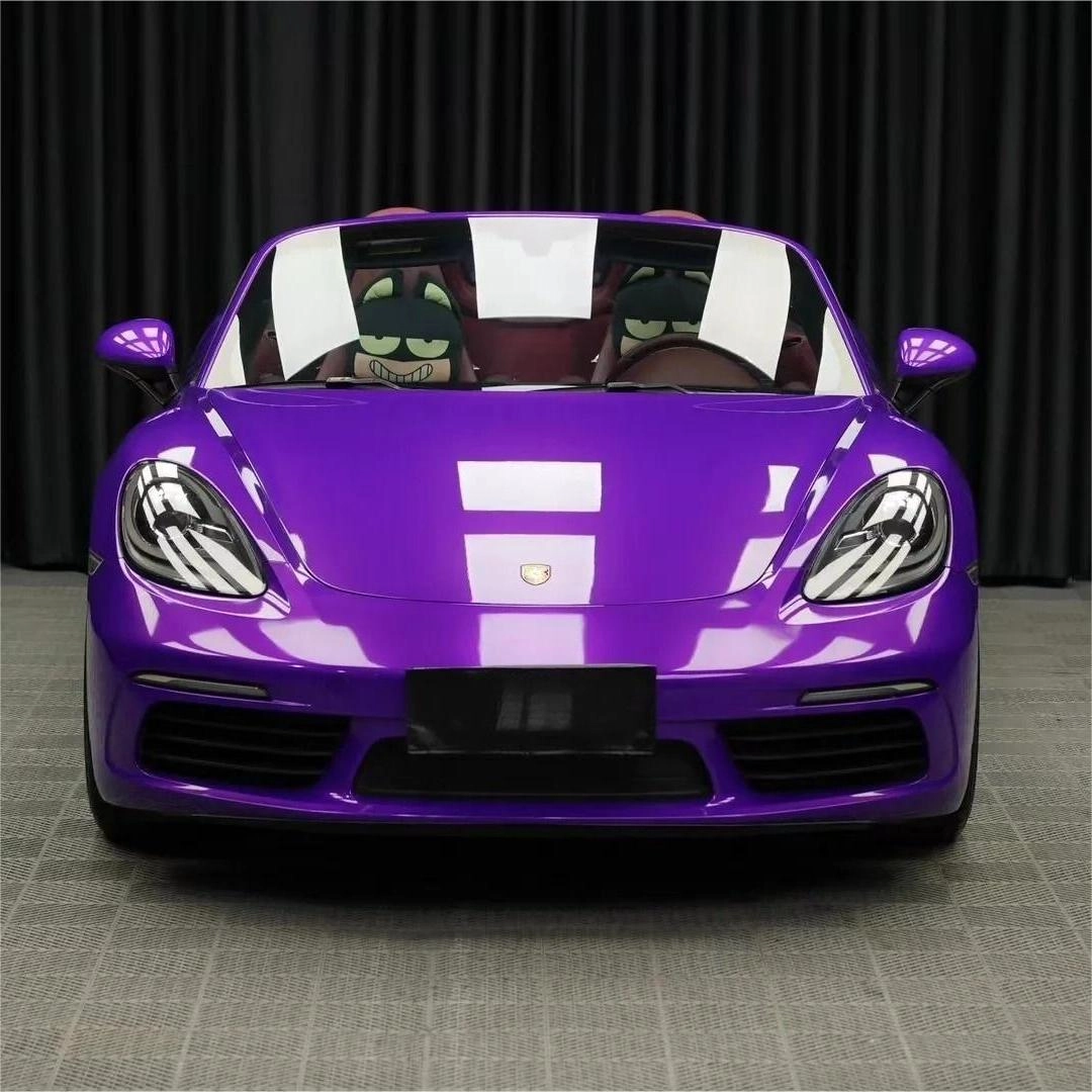 Gloss Aurora Purple Car Vinyl Wrap: A Mesmerizing Symphony of Color and Shine