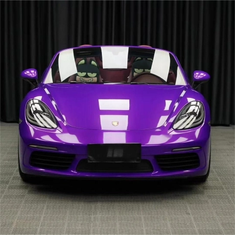 Gloss Aurora Purple Car Vinyl Wrap: A Mesmerizing Symphony of Color and Shine