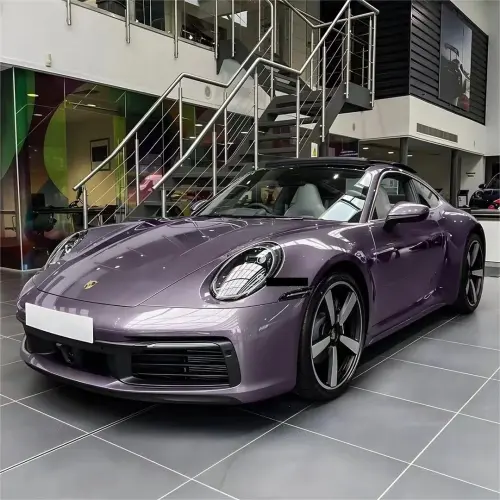 Gloss Crystal Midsummer Purple Car Vinyl Wrap: Embrace the Allure of Summer Nights